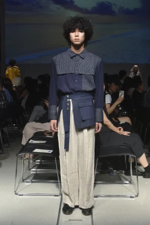 Hisashi Navy Shirt